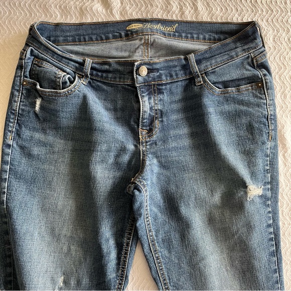Old Navy Boyfriend Jeans distressed - Picture 3 of 11